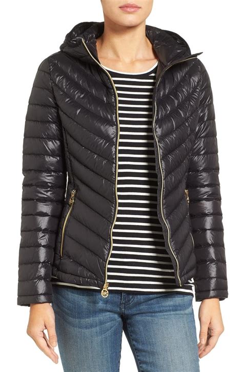 michael kors packable down jacket mens|Michael Kors reversible puffer jacket.